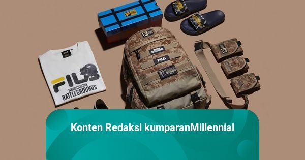 FILA Luncurkan Koleksi Bertema PUBG kumparan